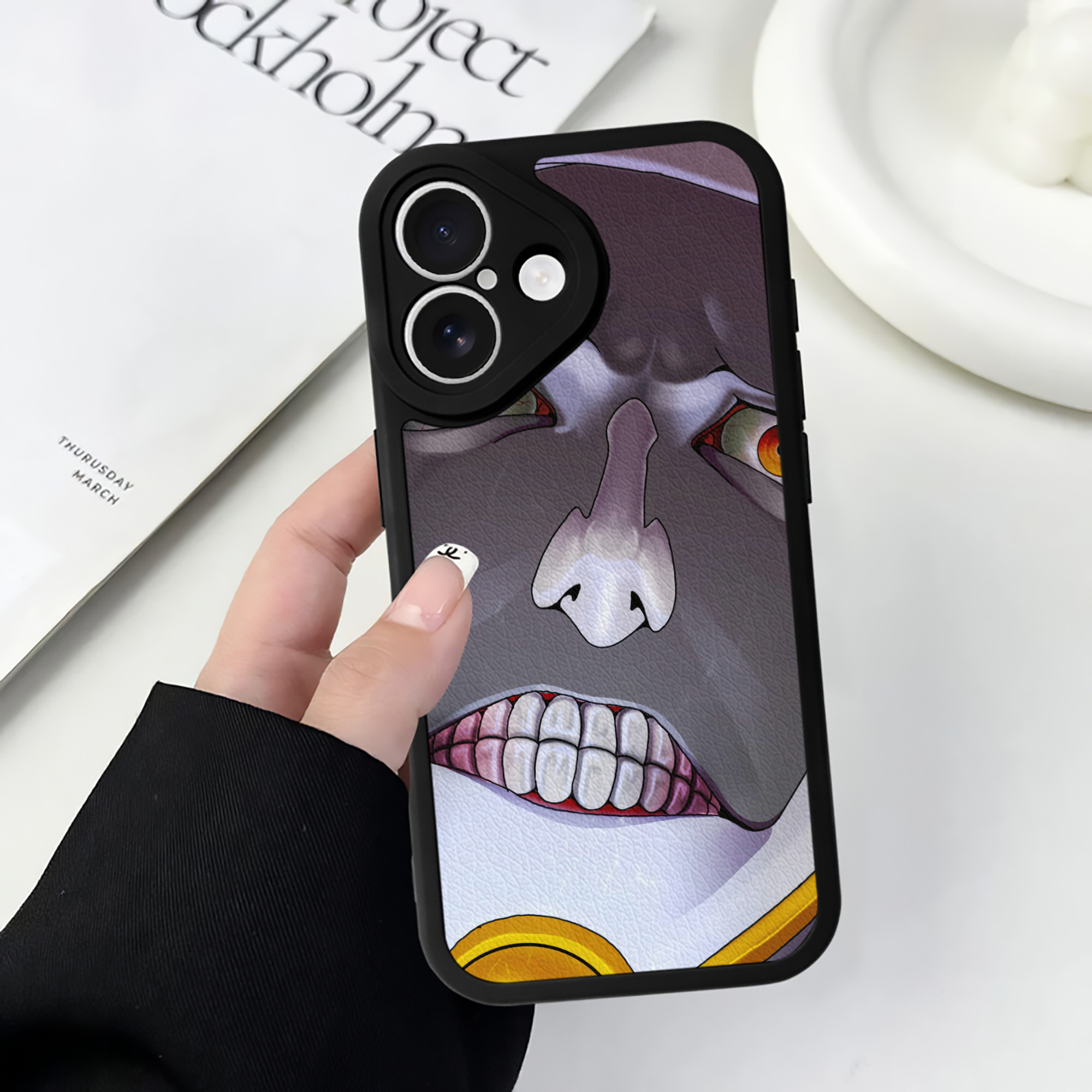 （画像用） ブリーチ BLEACH 【iPhone 16シリーズ対応】シリコンスマホケース（レザー調） 材質：シリコン
